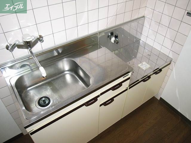 キッチン　２口コンロ設置可