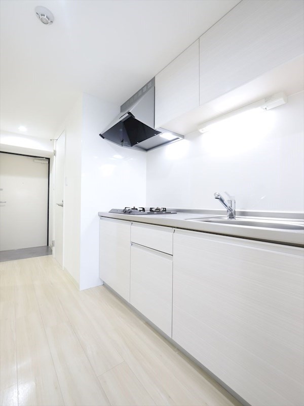 キッチン　システムキッチン（ガス2口コンロ付）