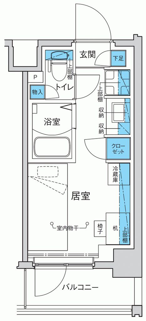 京王線 千歳烏山駅 徒歩4分 5階建 築4年の間取り写真