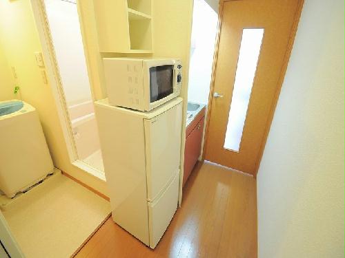 玄関　冷蔵庫、電子レンジ