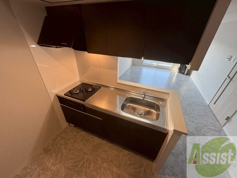 キッチン　システムキッチンなので、すぐお料理に使えます！