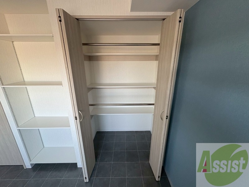 収納　収納もバッチリあるのでお部屋が片付きますよ！