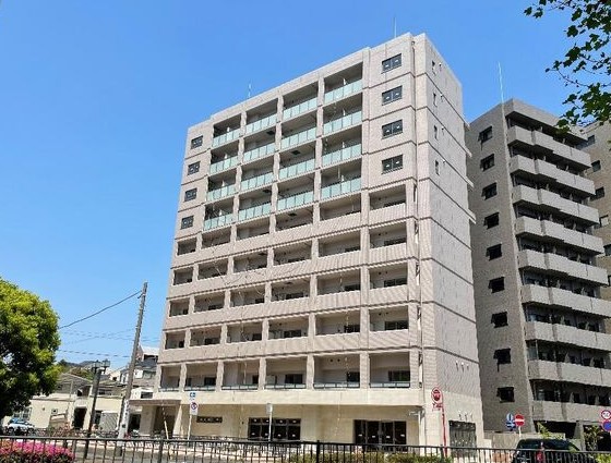 建物外観　オートロック付築浅マンション