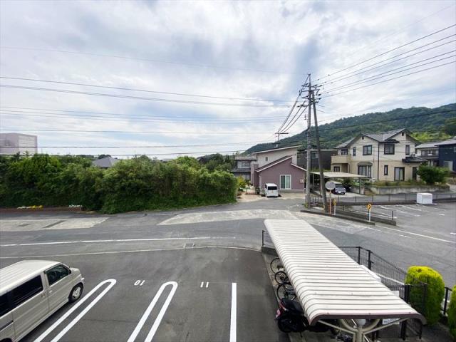 眺望　駐車場