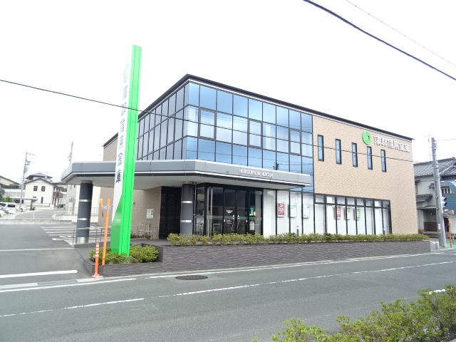 銀行　蒲郡信用金庫　湖西支店（銀行）まで398m