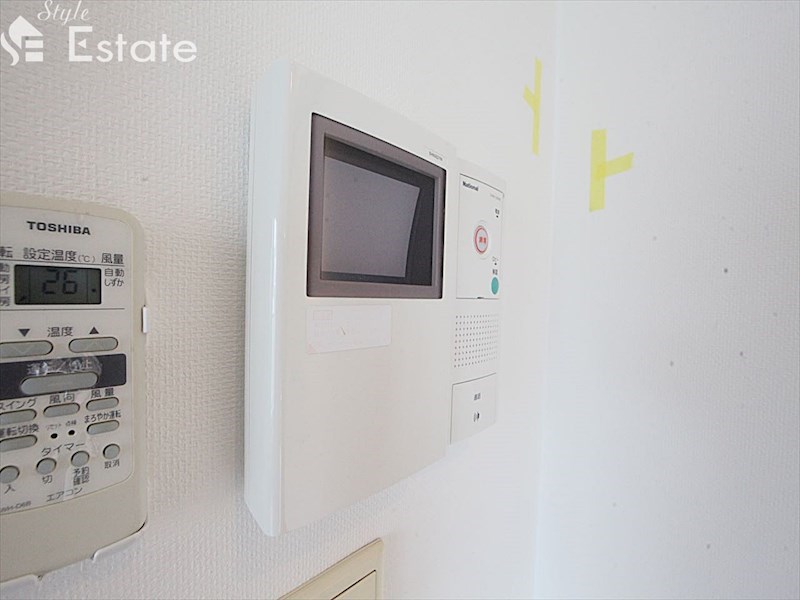 セキュリティ　モニター付きインターホン