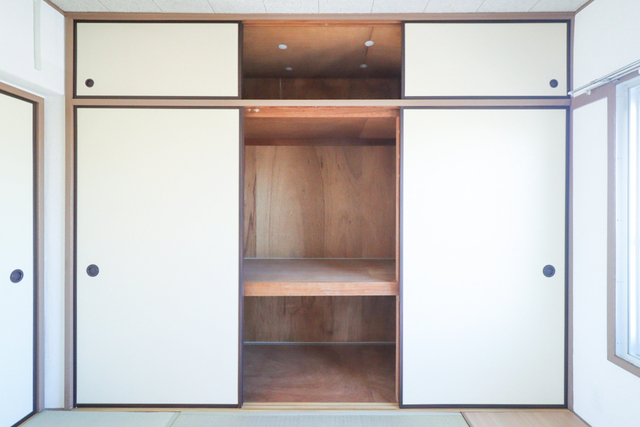収納　大容量の和室の押入