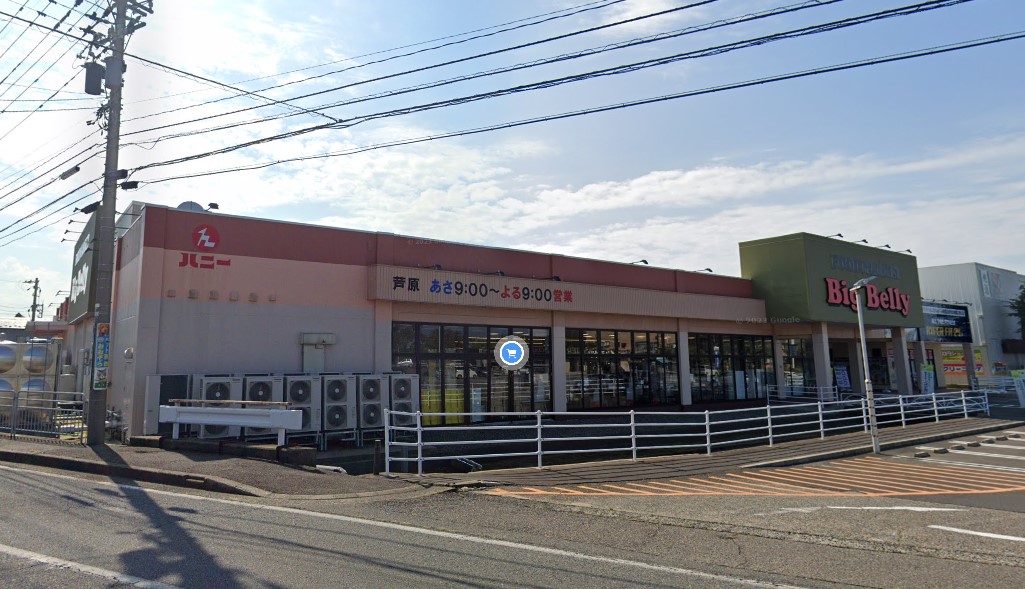 スーパー　ハニービッグベリーマーケット芦原（スーパー）まで1513m