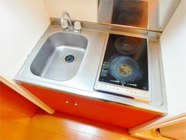 キッチン　２口ＩＨコンロ