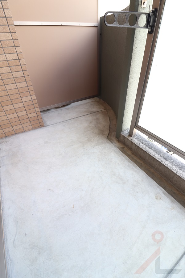 バルコニー　写真は別号室です。現況優先になります。