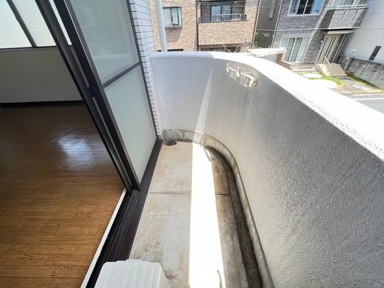 バルコニー　※他号室の写真です