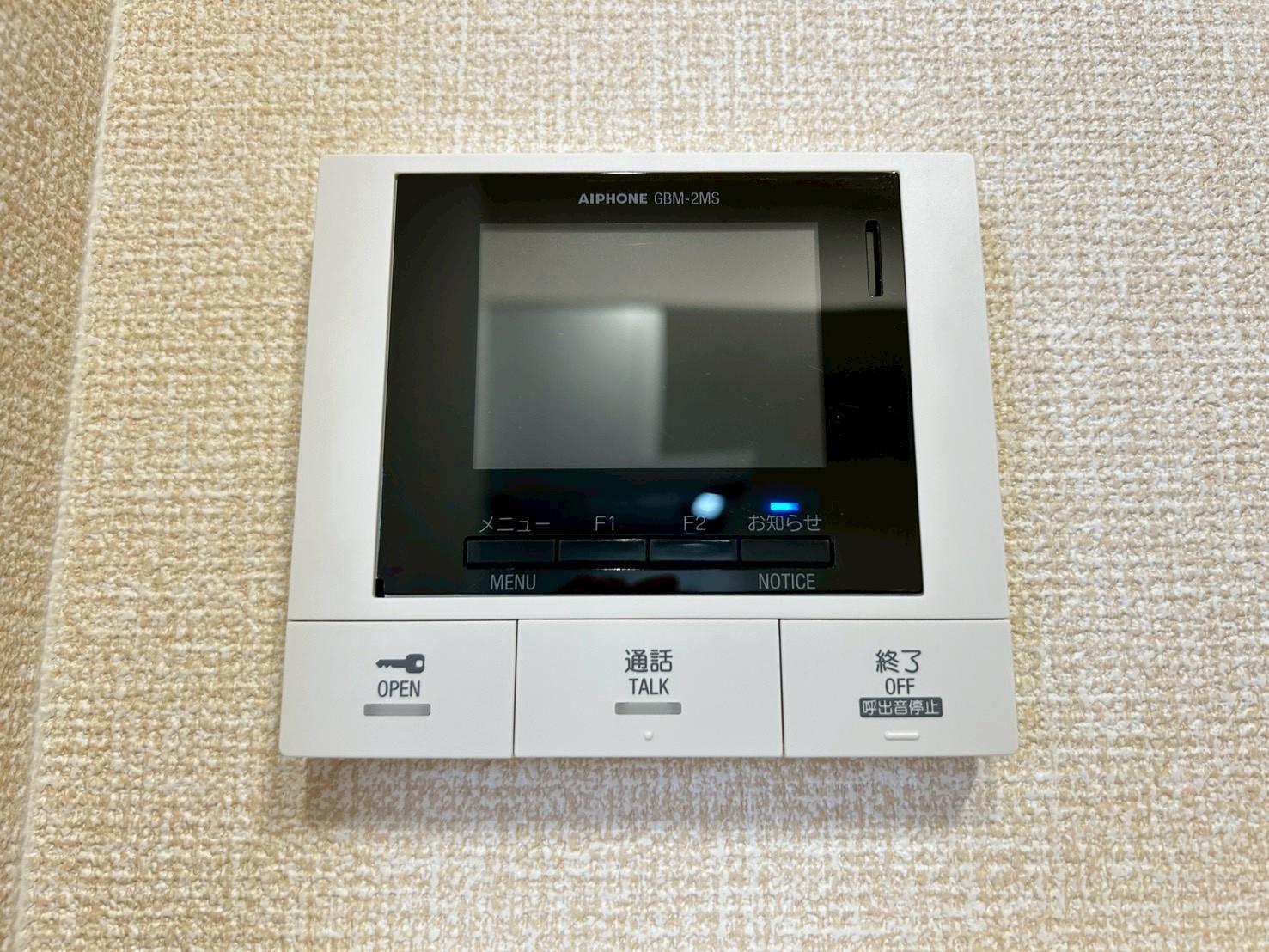 セキュリティ　モニタ付インターホン