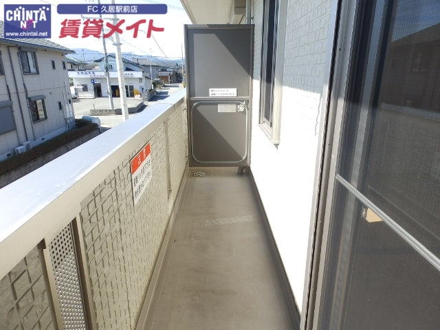 バルコニー　同物件別室の画像です
