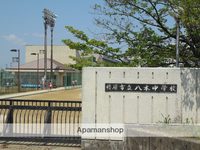 中学校　橿原市立八木中学校（中学校）まで1871m