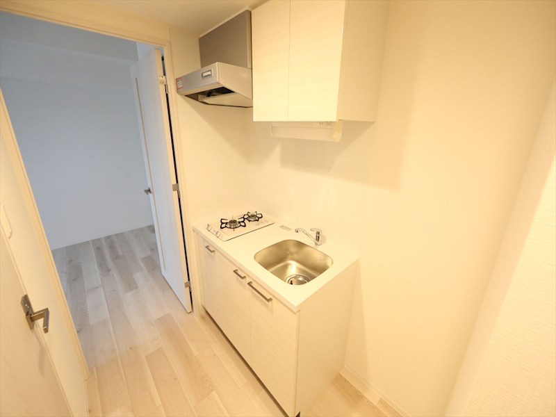 キッチン　システムキッチン（ガス2口コンロ付）