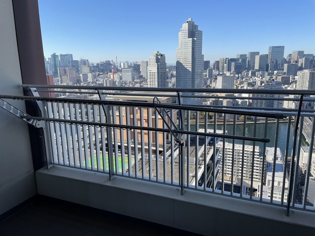 眺望　バルコニーからの眺望２０２３年１２月撮影