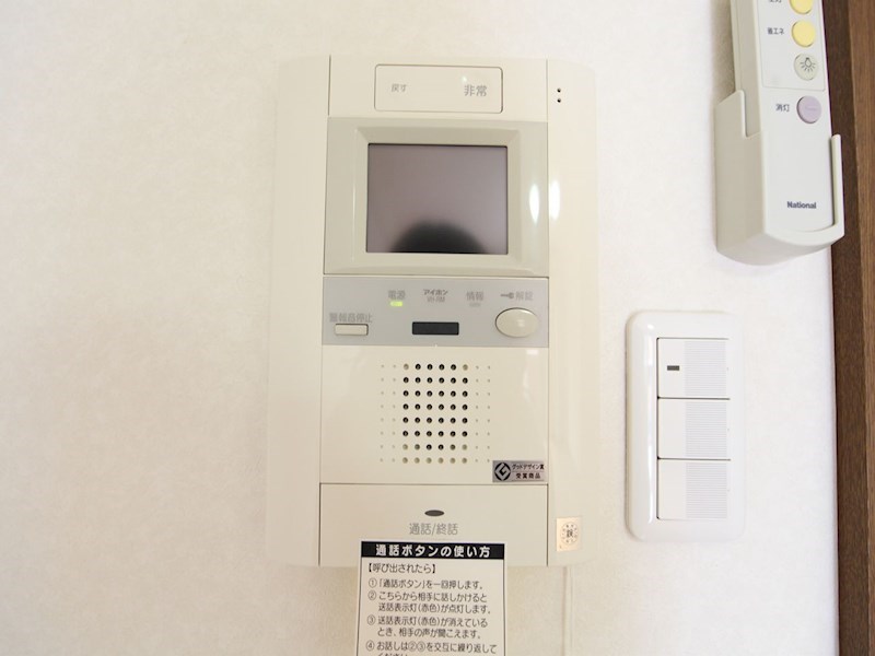 セキュリティ　ＴＶモニター付インターホン
