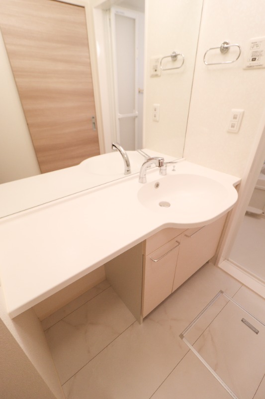 洗面設備　図面と現状に相違がある場合には現状を優先