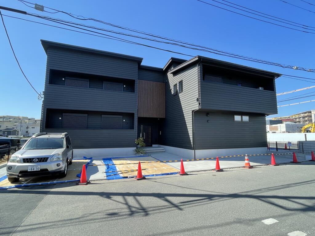 建物外観　建物完成済！ご見学可能です！