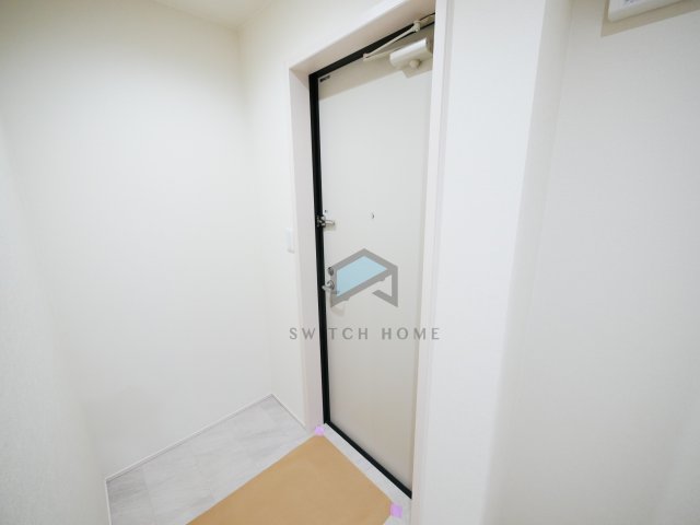 玄関　収納もある玄関です