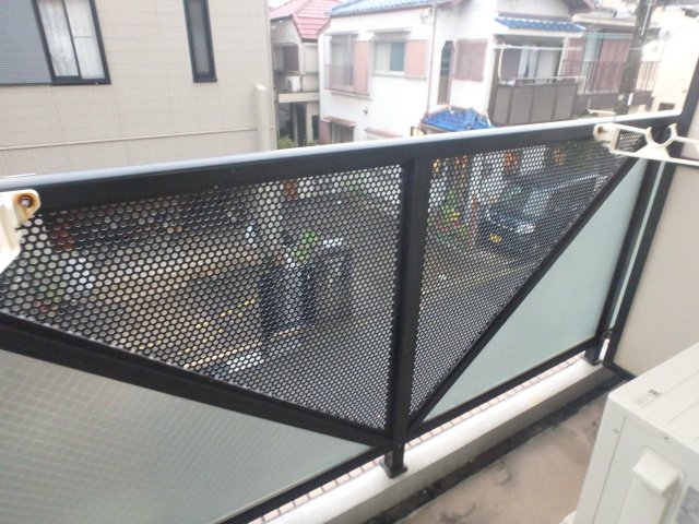 バルコニー　落ち着いた時間を過ごせるバルコニーです