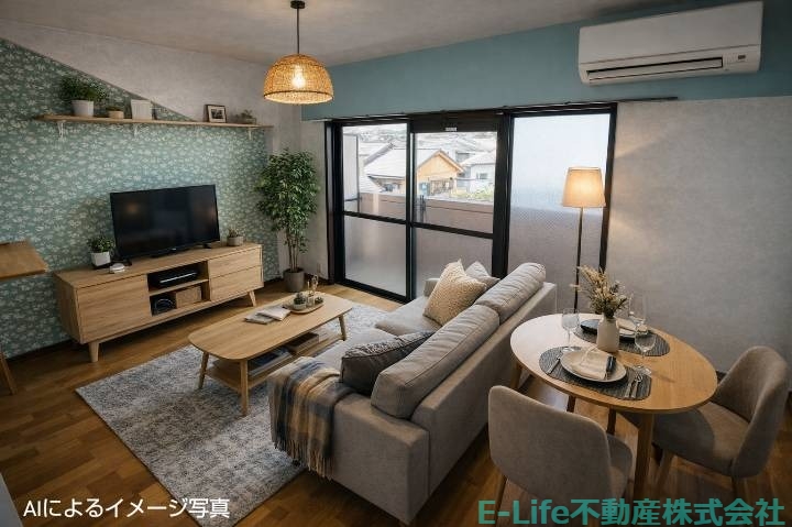 居室・リビング　※ＡＩイメージ写真