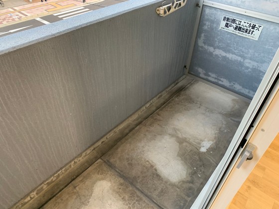 バルコニー　※別部屋の写真です