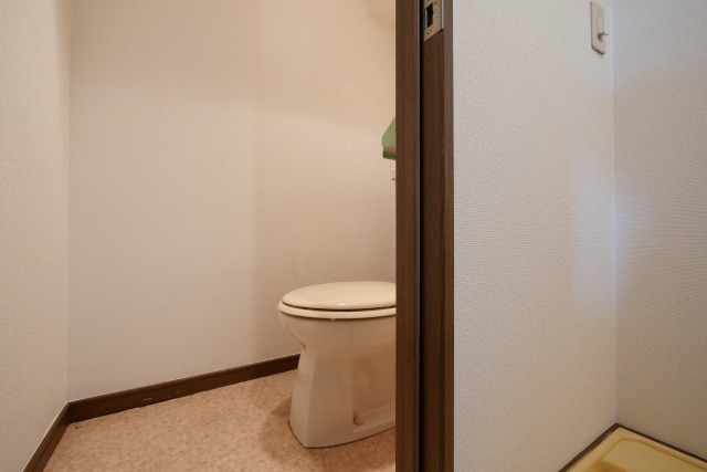 トイレ　トイレもきれいです