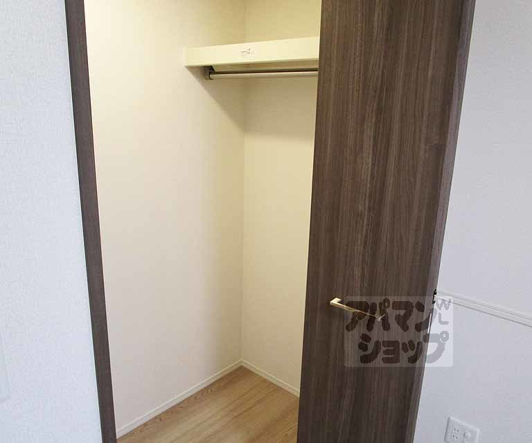 収納　２０１号室の写真です。