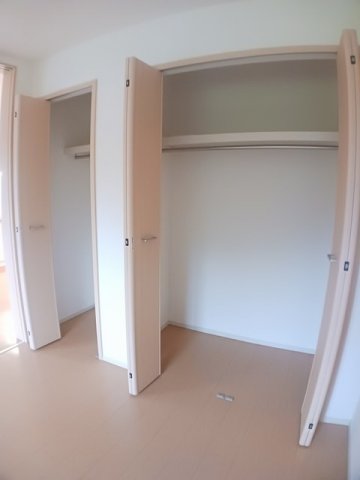 収納　大きなスペースがあり、収納には困りません