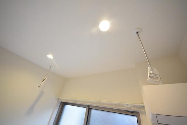 その他設備　あると便利な室内物干し