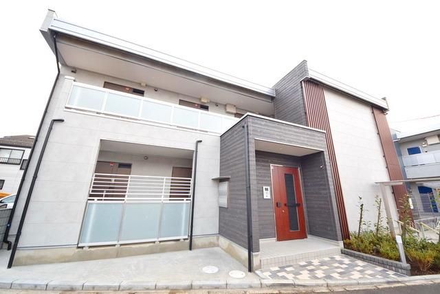 建物外観　インターネット無料使い放題です