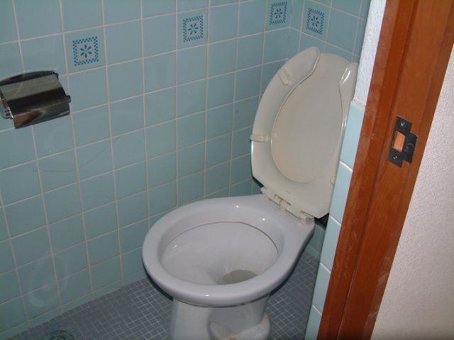 トイレ　同物件別室　現在は温水洗浄便座です