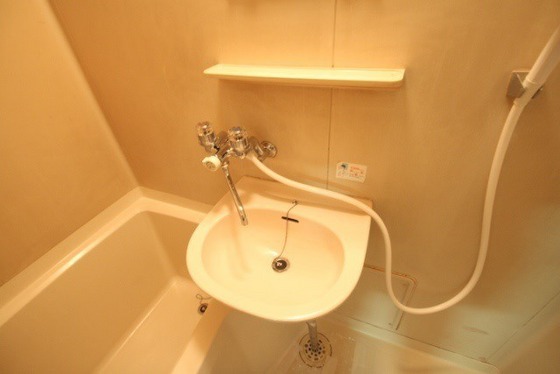 洗面設備　※別号室の写真です