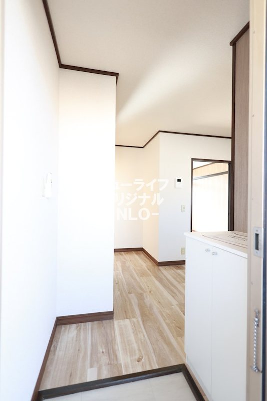 玄関　シューズボックス付なので玄関周りがスッキリします☆