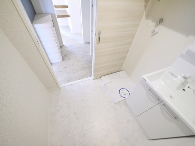 洗面設備　洗面所です