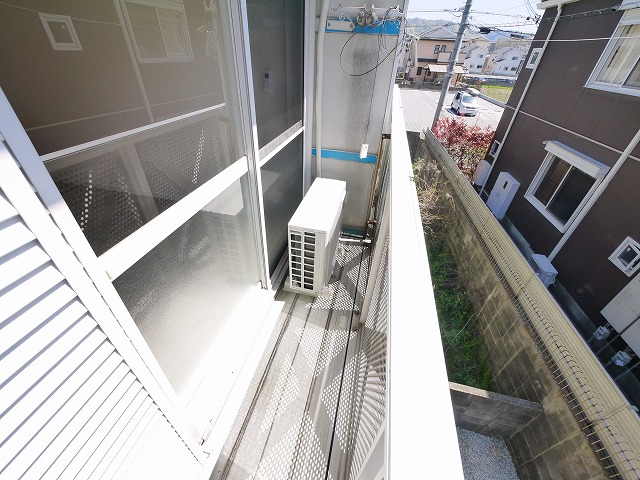 バルコニー　落ち着いた時間を過ごせるバルコニーです