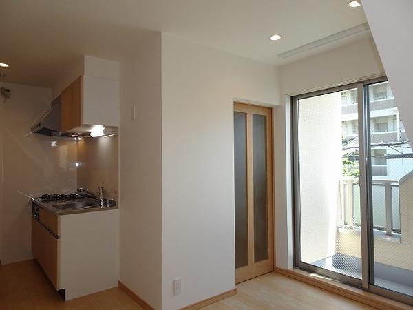 居室・リビング　室内物干し！