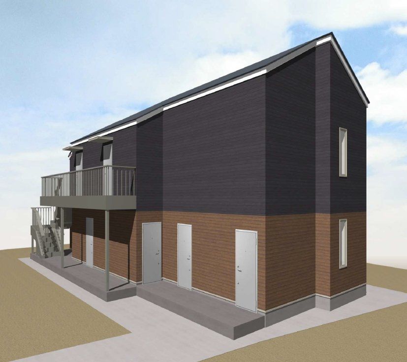 建物外観　外観パース