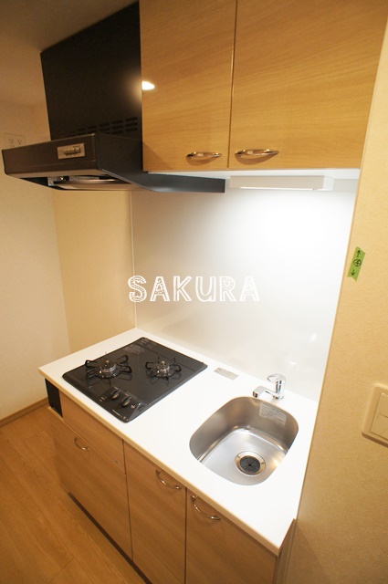 キッチン　自炊をされる方に嬉しい2口コンロ♪