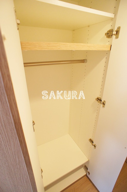 収納　お荷物の多い方でも安心のクローゼット付き♪