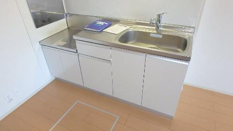 キッチン　２口ガスコンロが置ける流し台♪（イメージ）