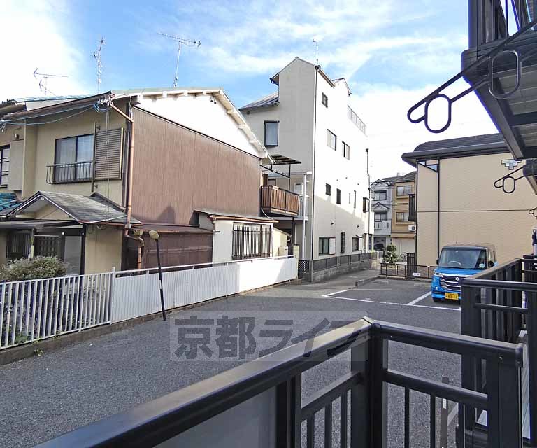 眺望　ベランダからの風景。