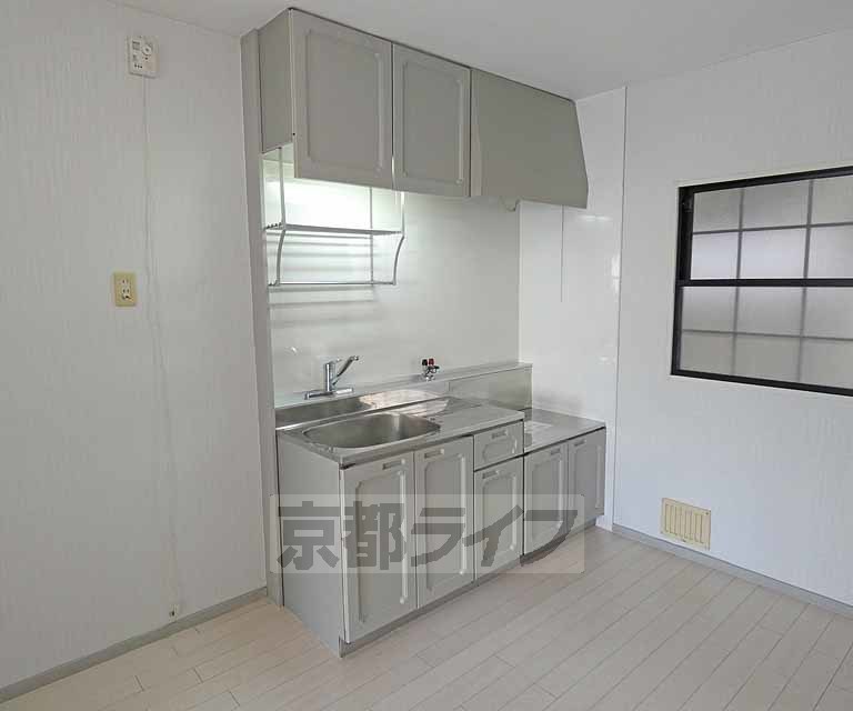 キッチン　二口ガスコンロ設置可能