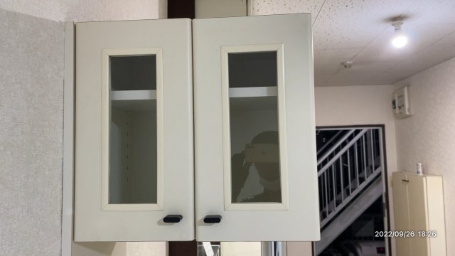 収納　カウンター上収納