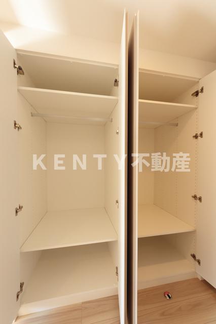 収納　収納があります