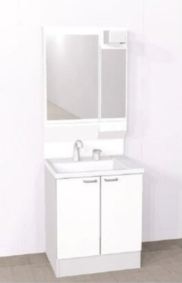 洗面設備　建築中の為イメージ図となります。