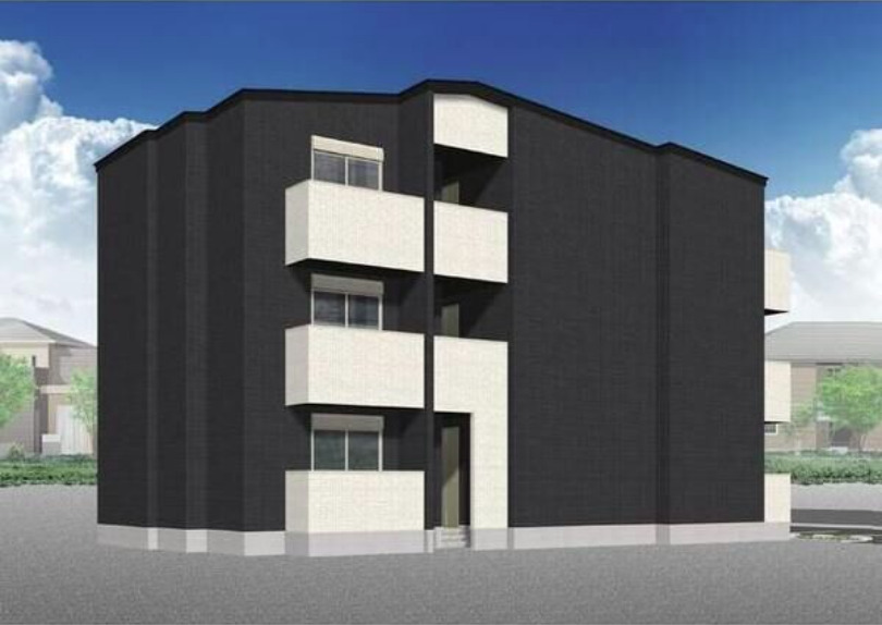 建物外観　建築中の為イメージ図となります。