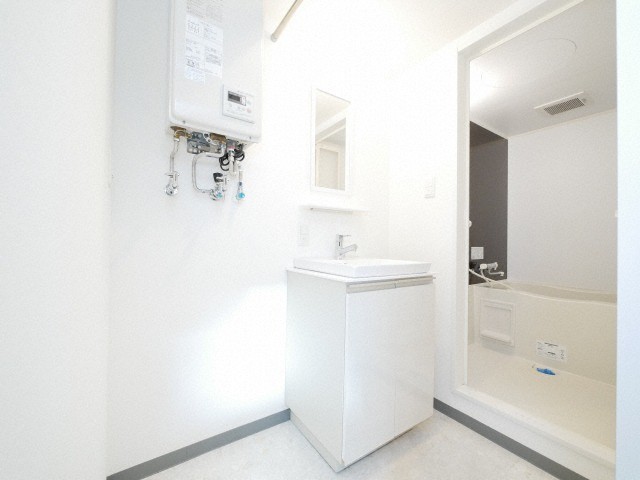 洗面設備　洗面化粧台付き♪