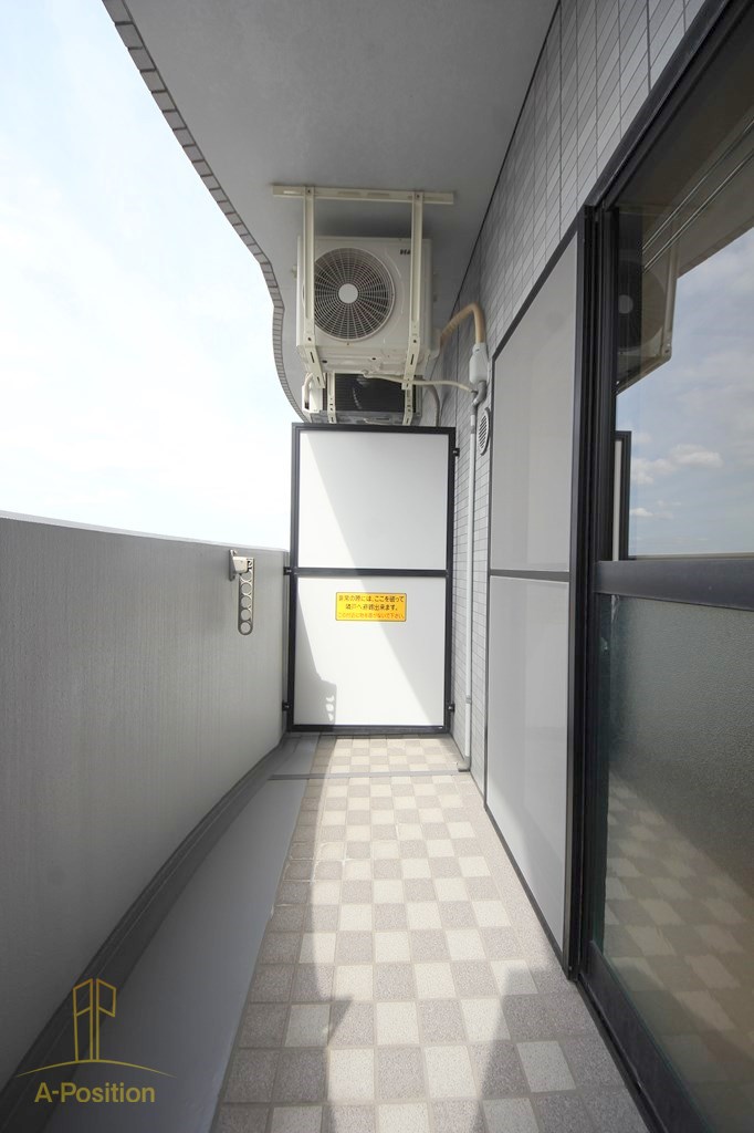 バルコニー　ノルデンタワー天神橋